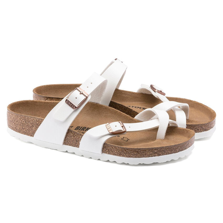 Birkenstock Mayari Birko-Flor Sandals - White - 71051 - Regular