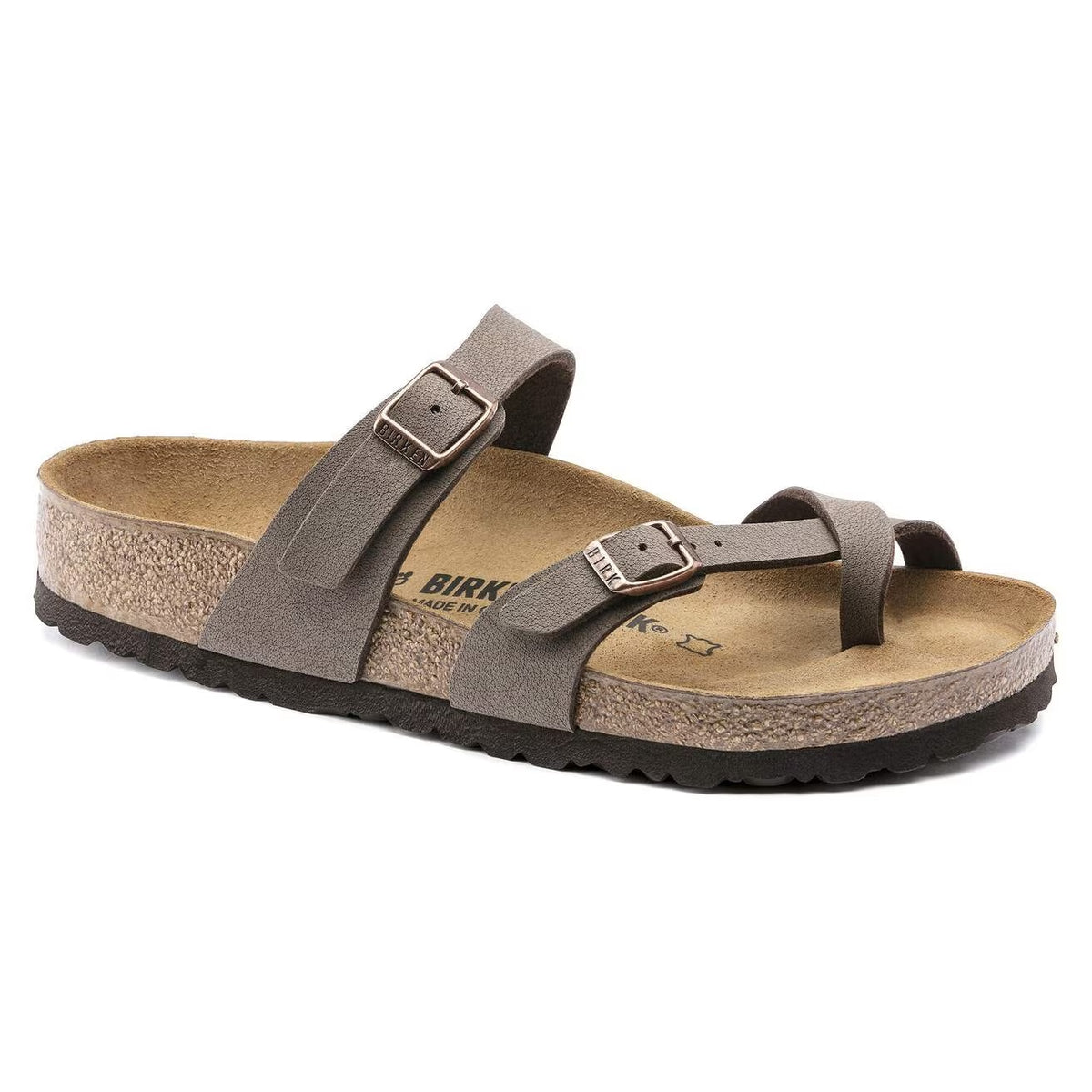 Birkenstock Mayari Birkibuc Sandals - Mocha - 71061 - Regular