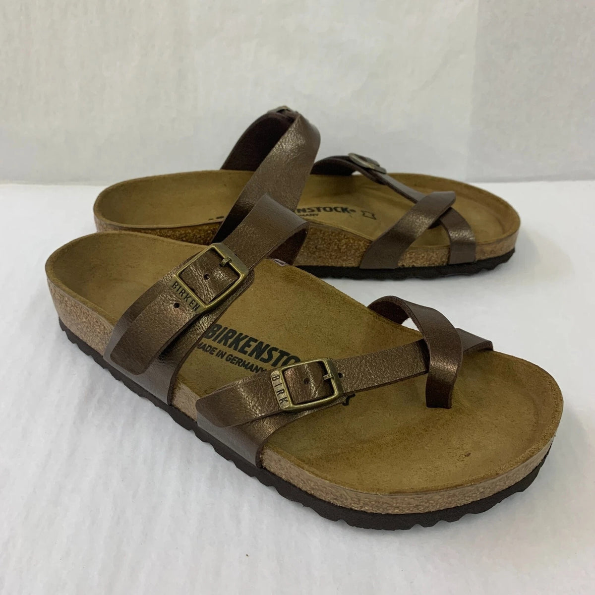 Birkenstock Mayari Birko-Flor Graceful Sandals - Graceful Toffee - 71941 - Regular
