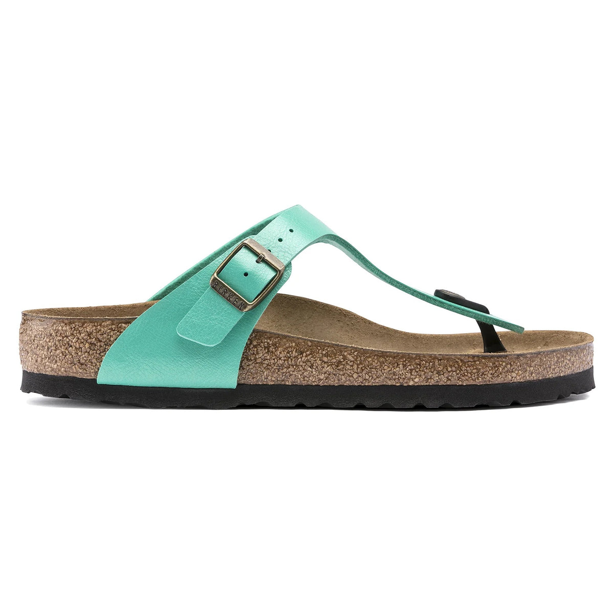 Birkenstock Gizeh Birko-Flor Sandals - Graceful Emerald - 1016147
