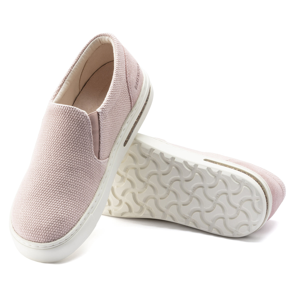 Birkenstock Oswego Mixed Leather Sandals - Soft Pink - 1022428 - Narrow