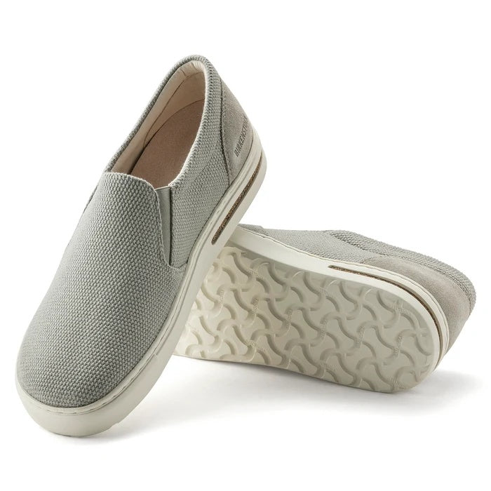 Birkenstock Oswego Canvas/Suede Sandals - Whale Gray - 1022446 - Narrow