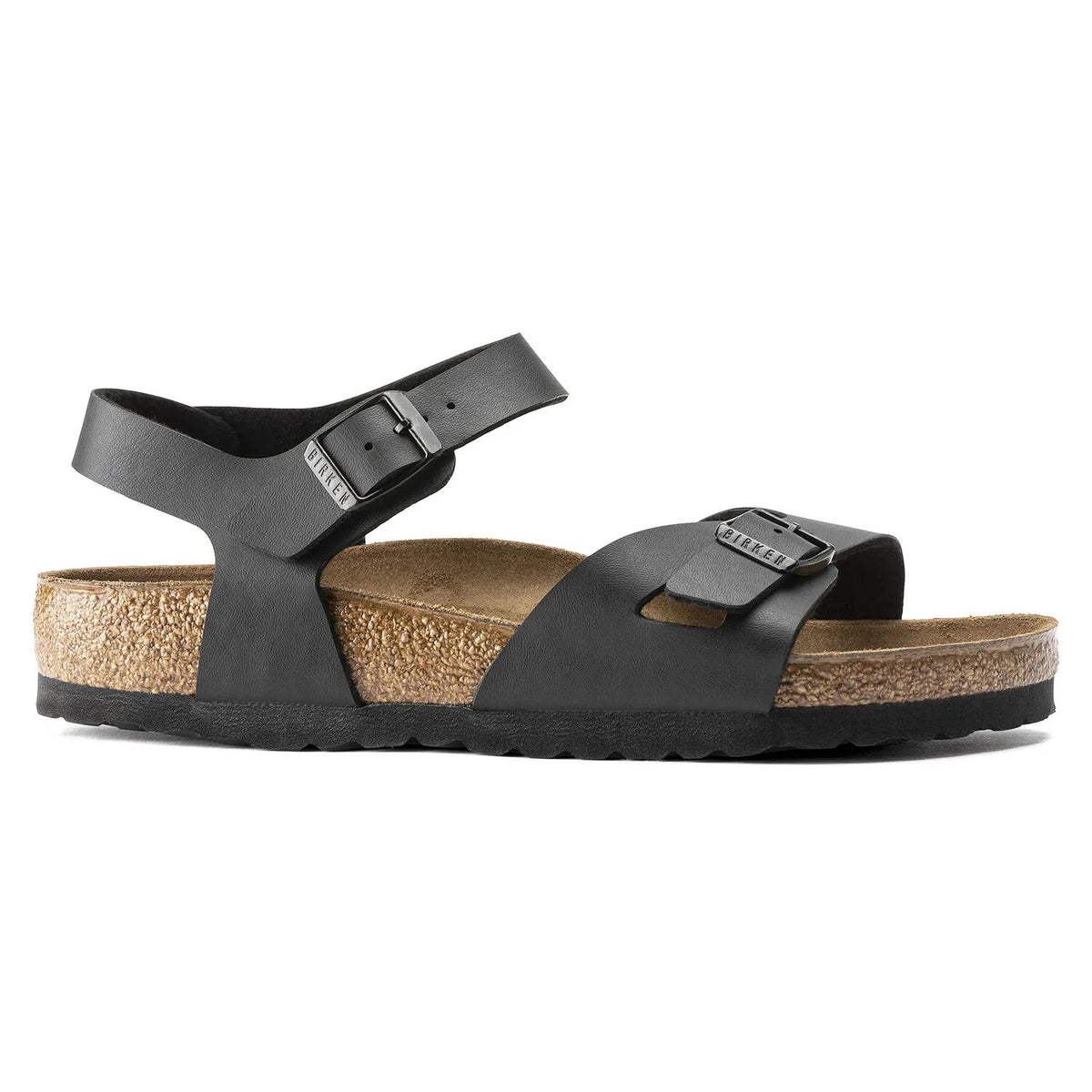 Birkenstock Rio Birko-Flor Sandals - Black - 31793 - Narrow