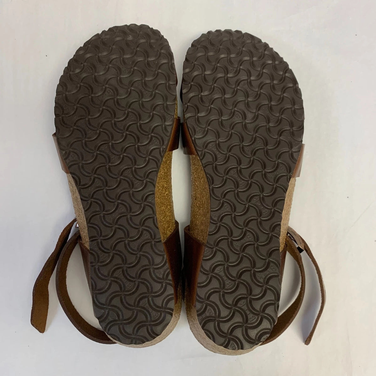 Birkenstock Lola Natural Leather Sandals - Cognac - 1009237 - Narrow