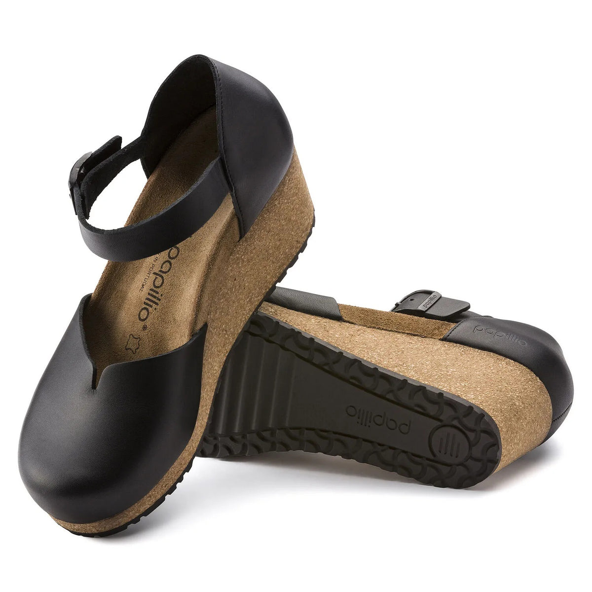 Birkenstock Mary Leather Sandals - Black - 1014686 - Narrow
