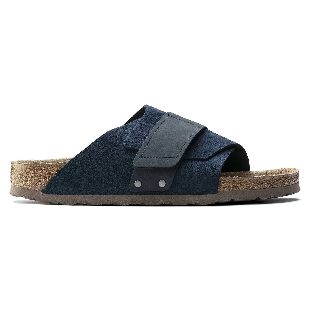 Birkenstock Kyoto Suede Leather Sandals - Navy - 1017487 - Regular