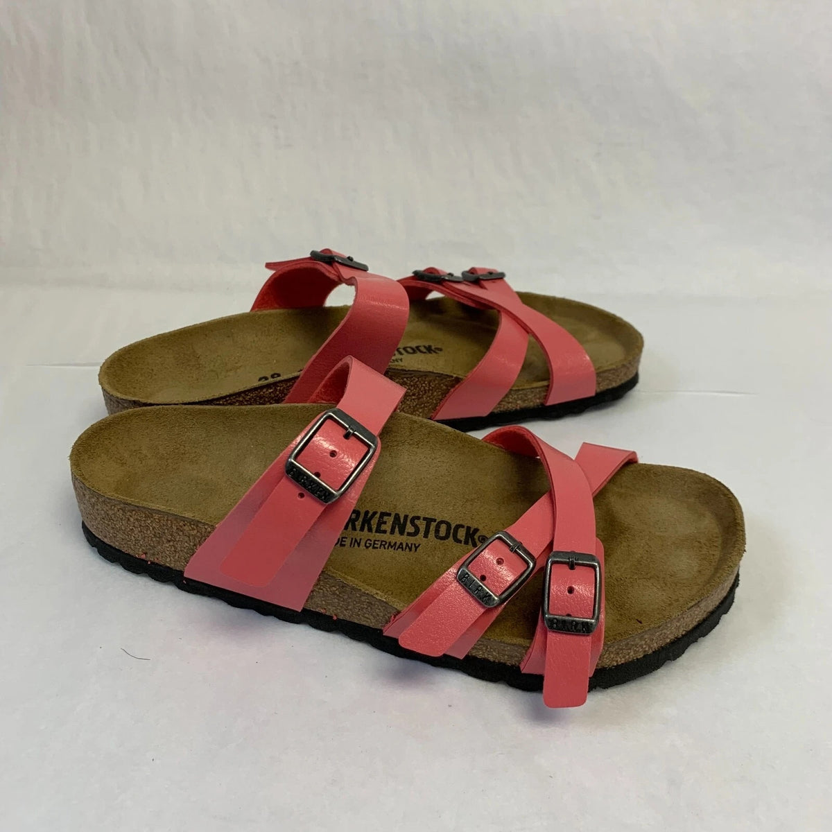 Birkenstock Franca Graceful Birko-Flor Sandals - Coral - 1020906 - Regular