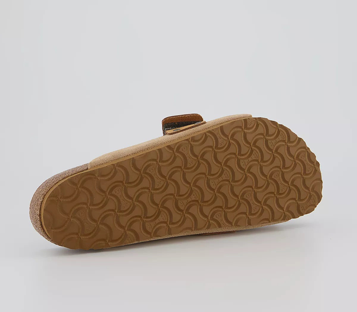 Birkenstock Kyoto Nubuck Suede Leather Sandals - Clay - 1022351 - Regular