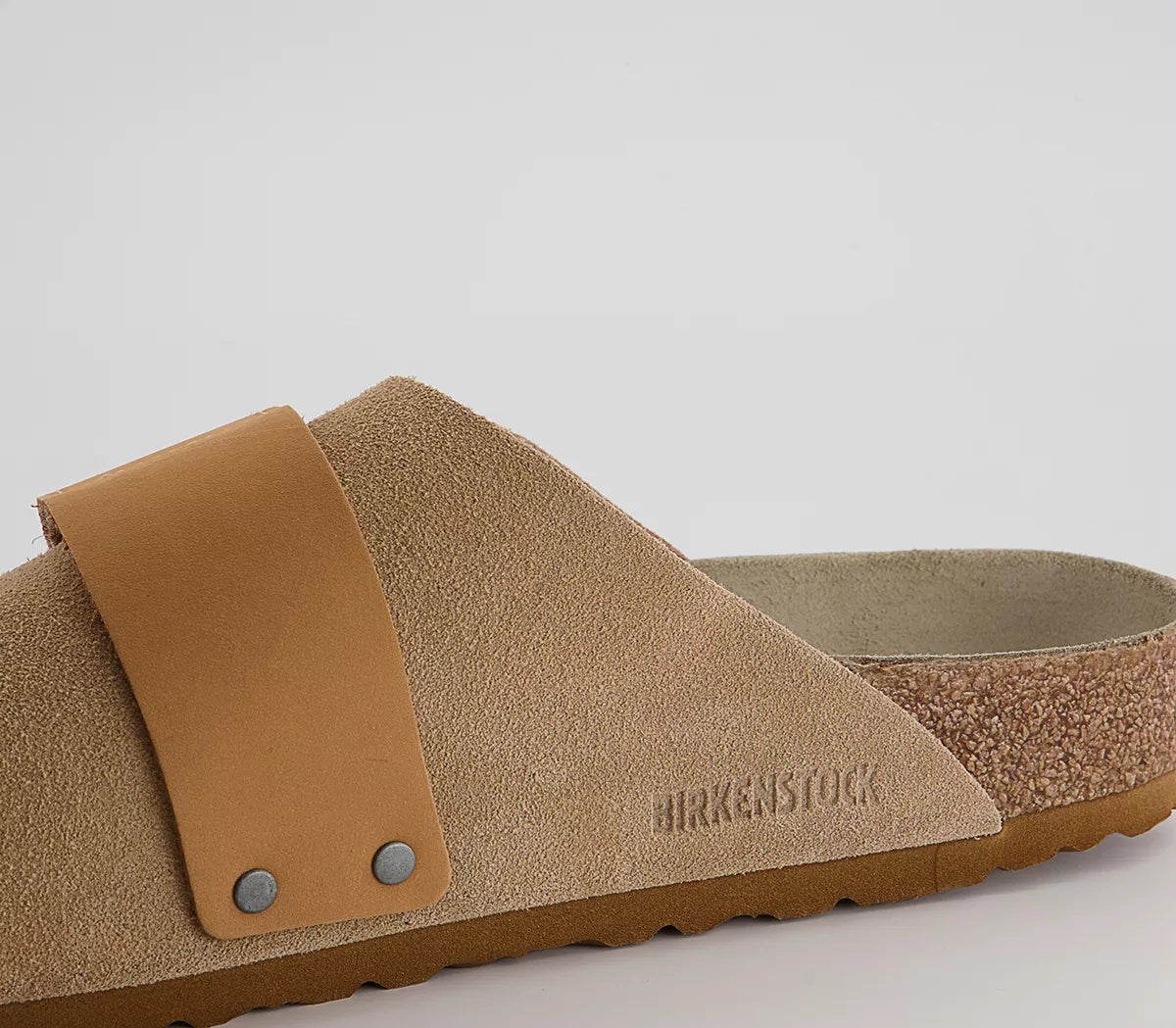 Birkenstock Kyoto Nubuck Suede Leather Sandals - Clay - 1022351 - Regular