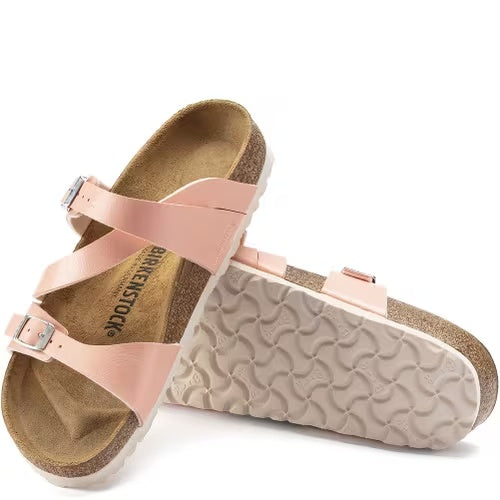 Birkenstock Salina Birko-Flor Sandals - Coral Peach - 1022824 - Regular