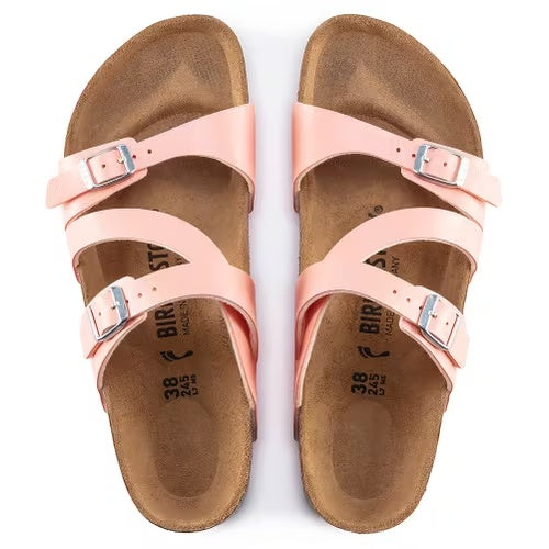 Birkenstock Salina Birko-Flor Sandals - Coral Peach - 1022824 - Regular