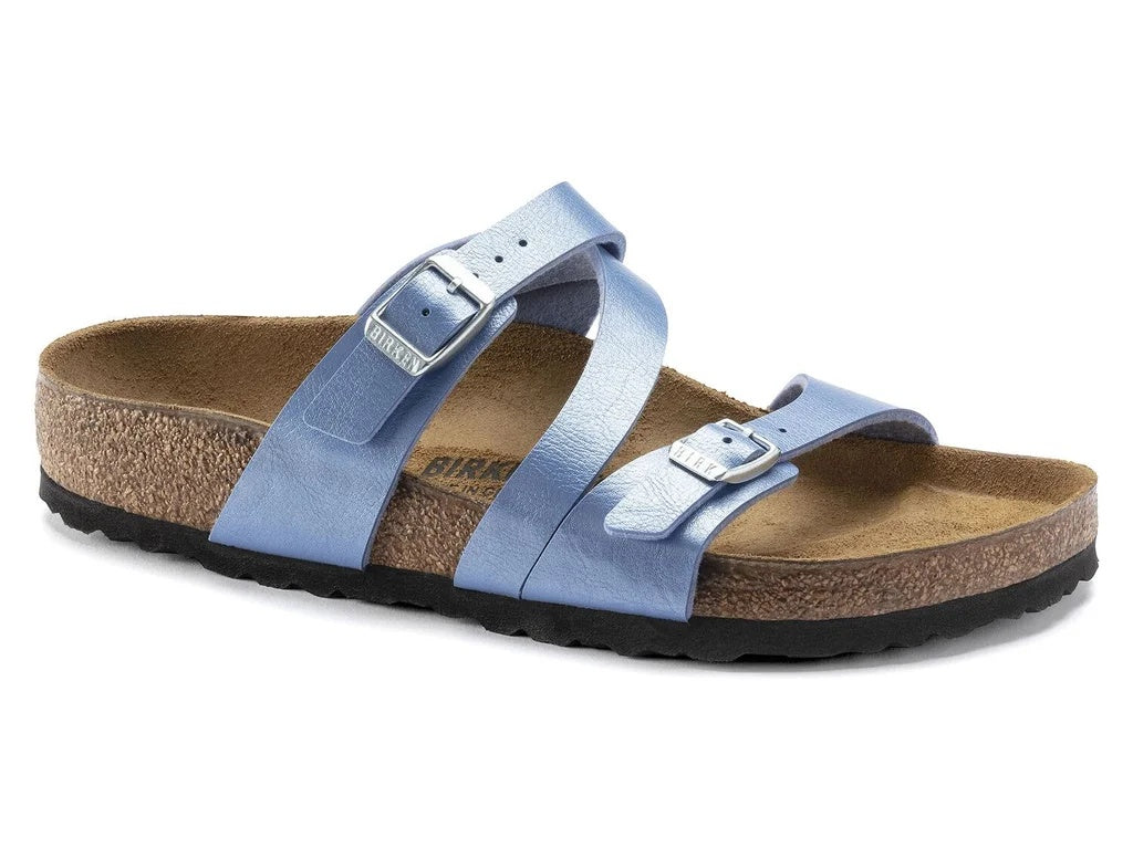 Birkenstock Salina Birko-Flor Sandals - Graceful Riviera Blue - 1022856 - Narrow