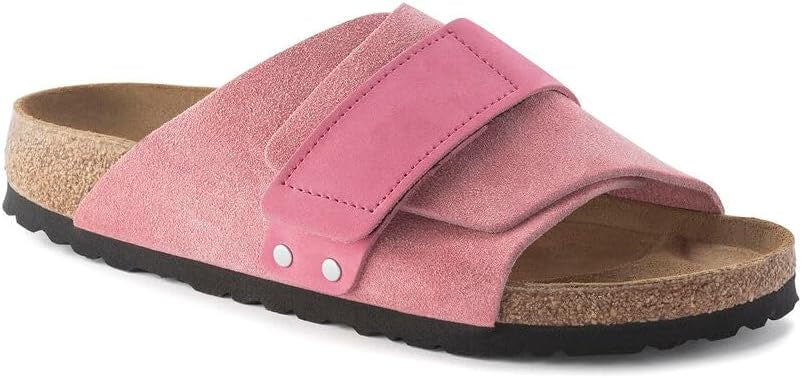 Birkenstock Kyoto Suede Leather Sandals - Modern Candy Pink - 1024236 - Narrow
