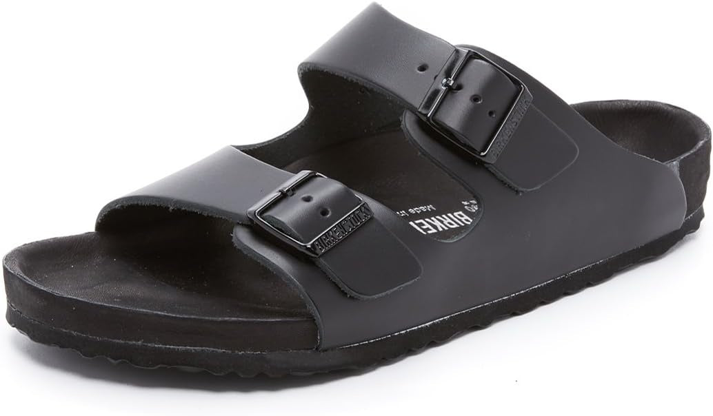 Birkenstock Monterey Natural Leather Shoes - Exquisit Black - 948083 - Narrow