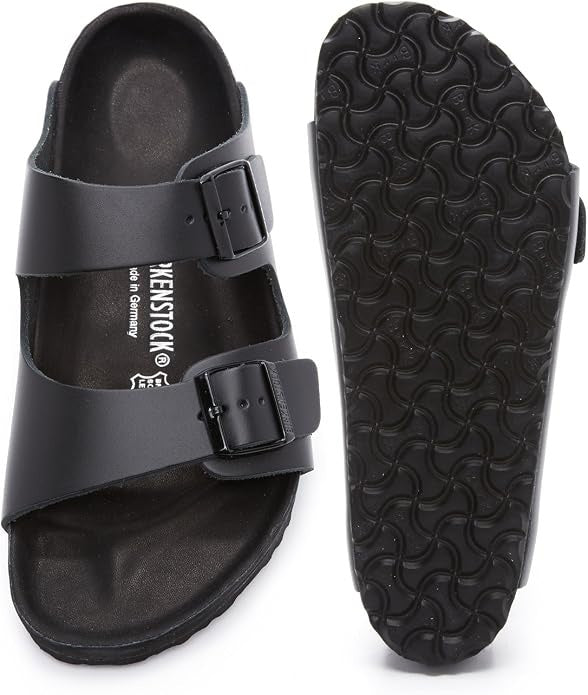 Birkenstock Monterey Natural Leather Shoes - Exquisit Black - 948083 - Narrow