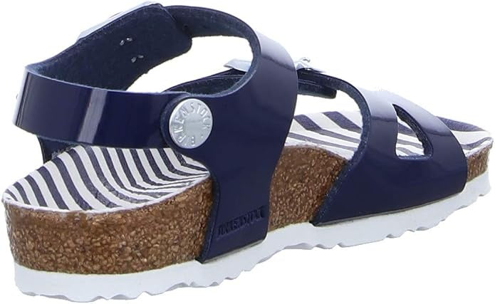 Birkenstock Rio Kids Birko-Flor Sandals - Nautical Stripes Navy - 1016359