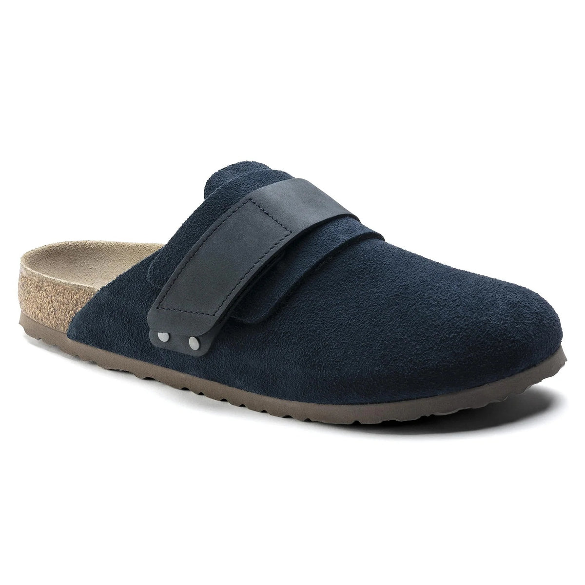 Birkenstock Nagoya Suede Leather Shoes - Navy - 1017507 - Regular