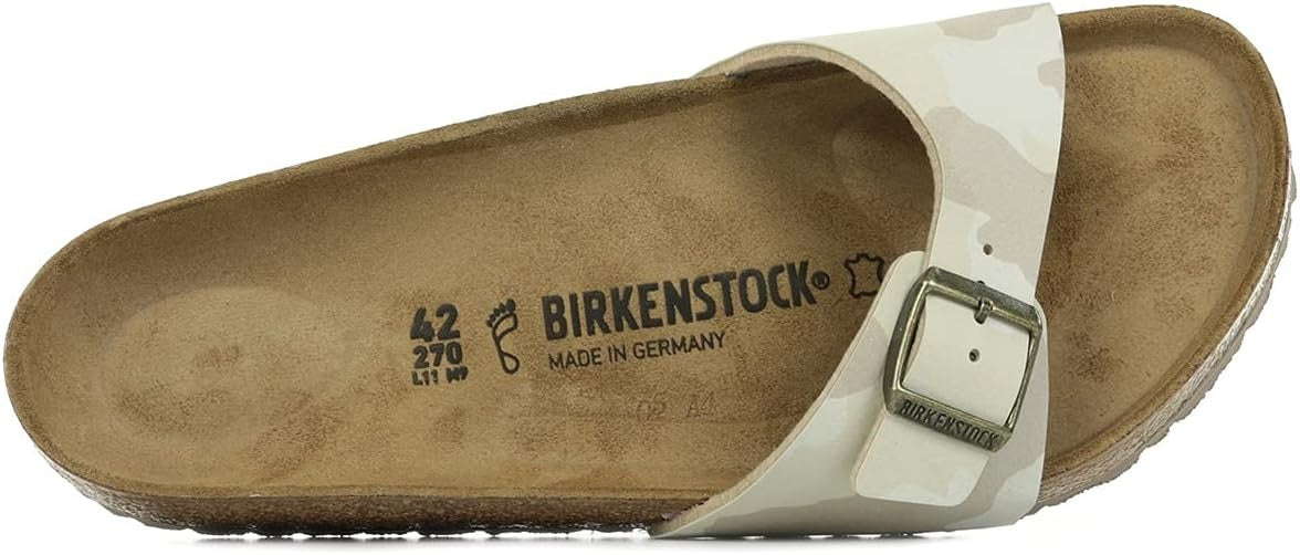 Birkenstock Madrid Birko-Flor Sandals - Desert Soil Camo Sand - 1018049
