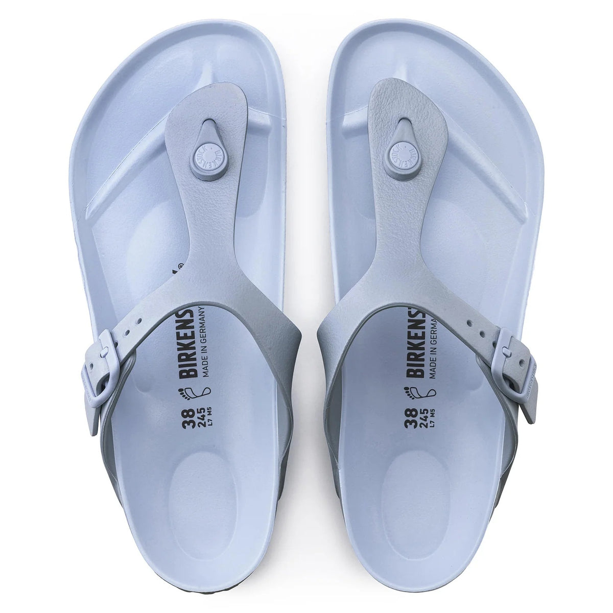 Birkenstock Gizeh Essentials EVA Sandals - Dusty Blue - 1022408 - Regular