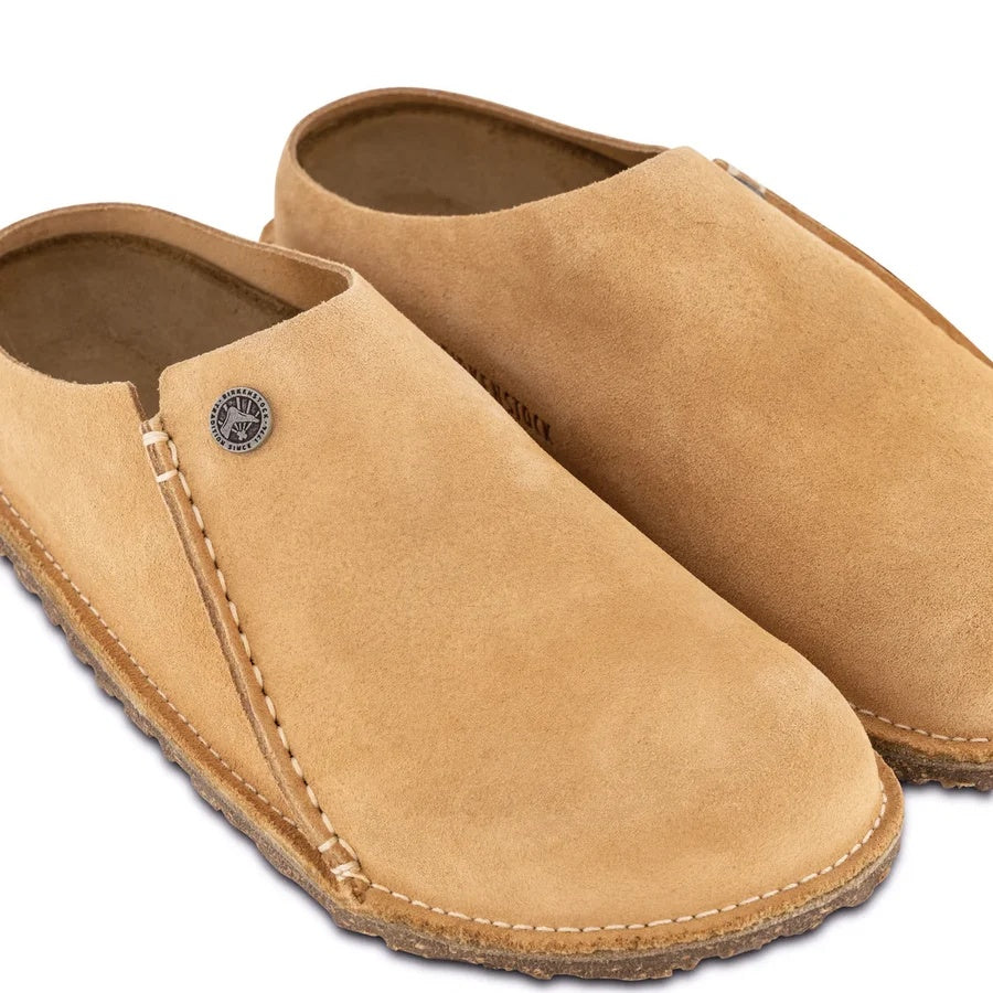 Birkenstock Zermatt Suede Leather Clogs - Clay - 1021390 - Regular