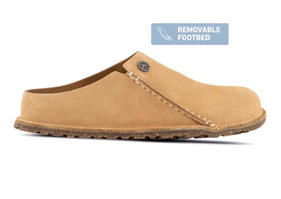 Birkenstock Zermatt Suede Leather Clogs - Clay - 1021390 - Regular