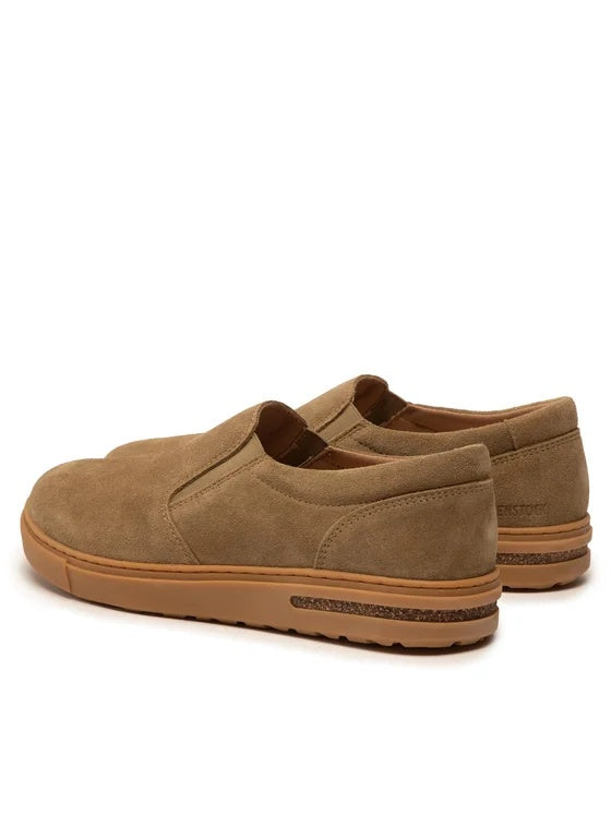 Birkenstock Oswego Suede Leather Shoes - Faded Khaki - 1023725 - Regular
