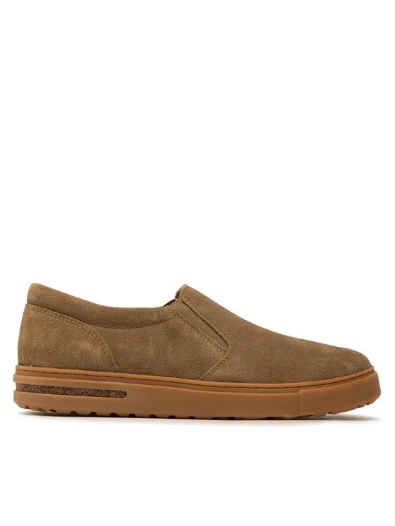 Birkenstock Oswego Suede Leather Shoes - Faded Khaki - 1023725 - Regular