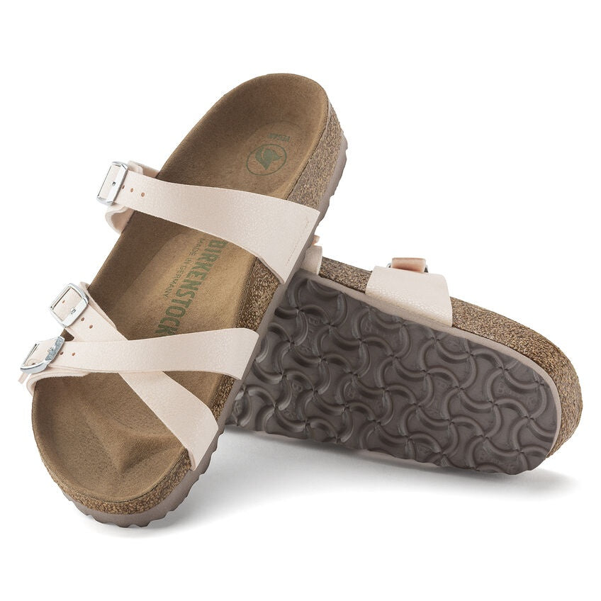 Birkenstock Franca Birko-Flor Sandals - Light Rose - 1024984 - Regular
