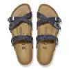 Birkenstock Franca Braided Oiled Leather Sandals - Navy - 1025054 - Regular