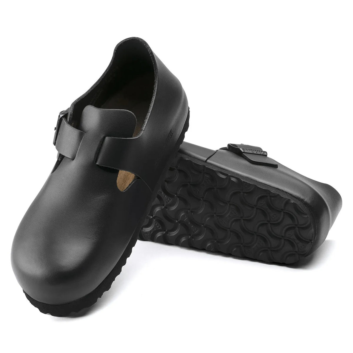 Birkenstock London Leather Shoes - Black - 1016680 - Regular