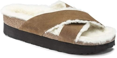 Birkenstock Daytona Suede Leather Shoes - Tea - 1019355 - Narrow