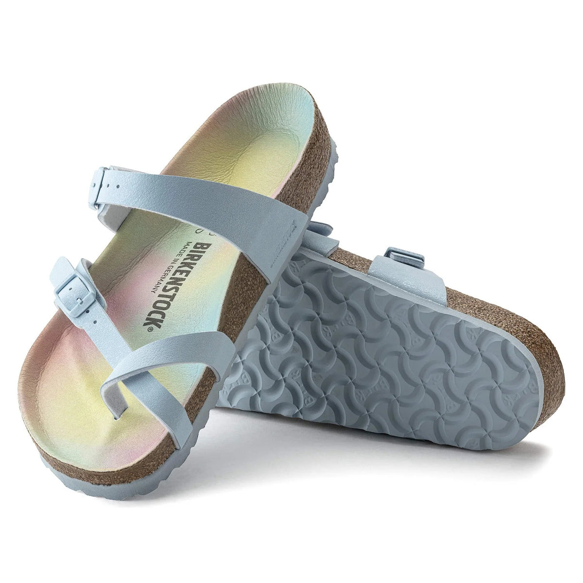 Birkenstock Mayari Vegan Ombre Birkibuc Sandals - Ombre Sky - 1021202 - Regular