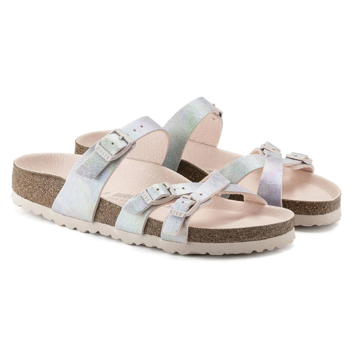 Birkenstock Franca Vegan Microfiber Sandals - Irid Rose - 1021292 - Regular