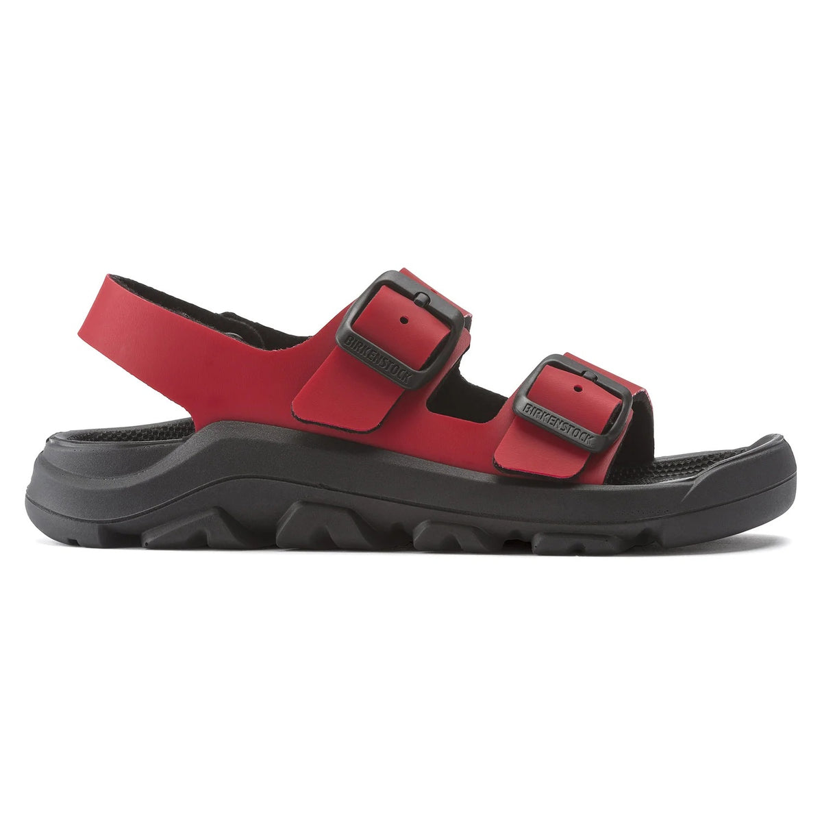 Birkenstock Mogami Kid Birko-Flor Sandals - Red/Black - 1020565 - Narrow