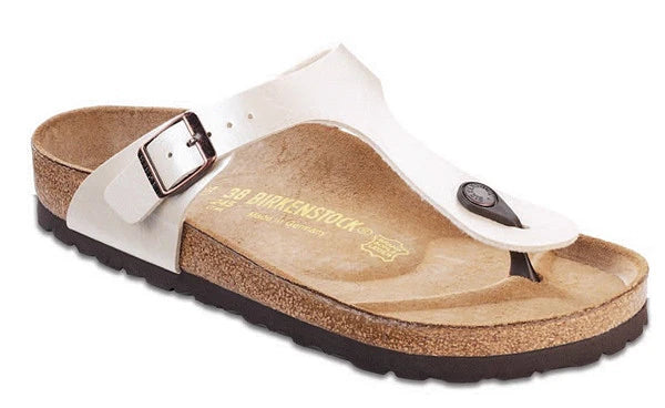 BIRKENSTOCK GIZEH ANTIQUE LACE BIRKO FLOR NARROW