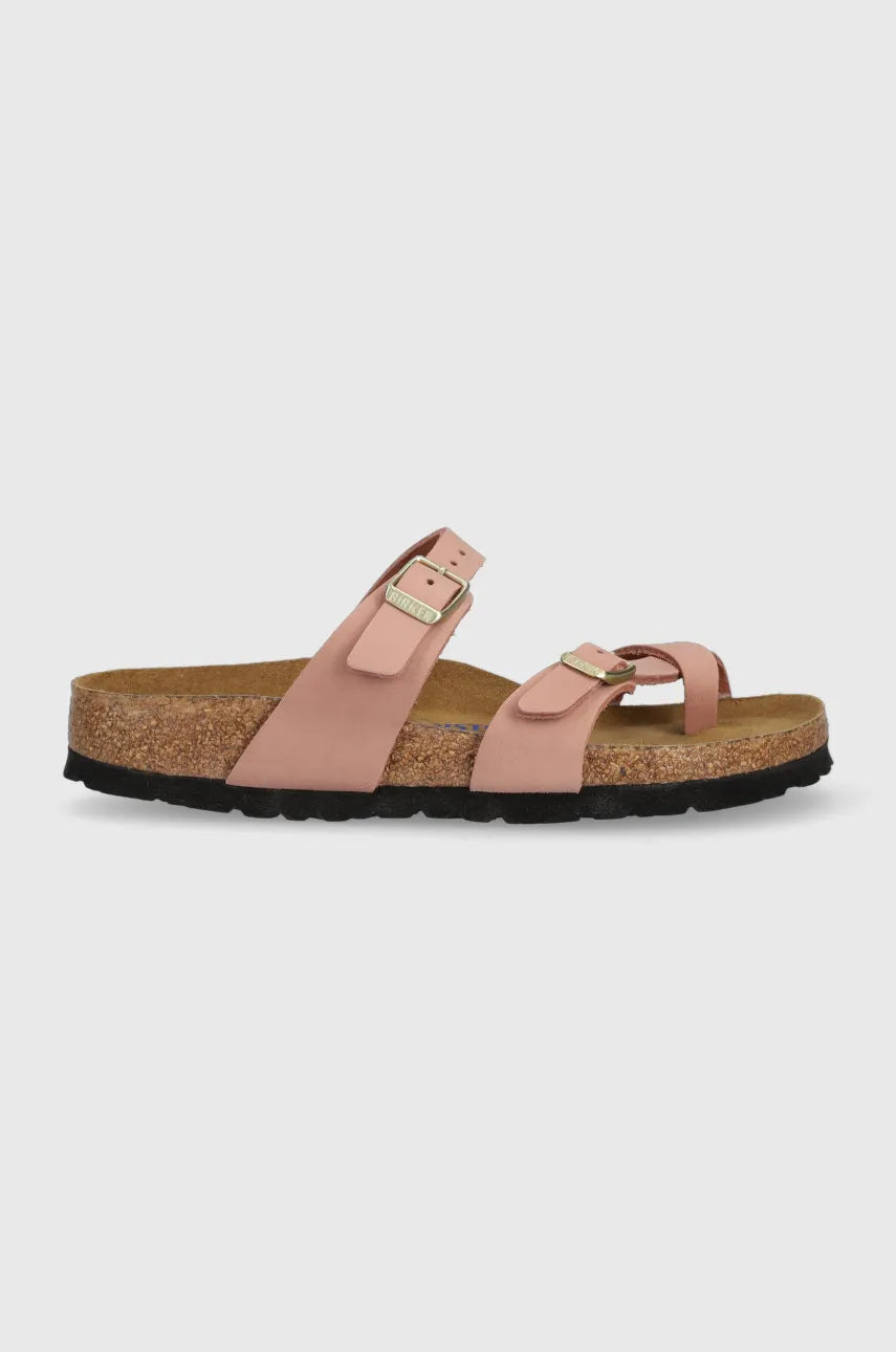 BIRKENSTOCK MAYARI VEGAN SILKY ROSE PAISLEY BIRKIBUC REGULAR