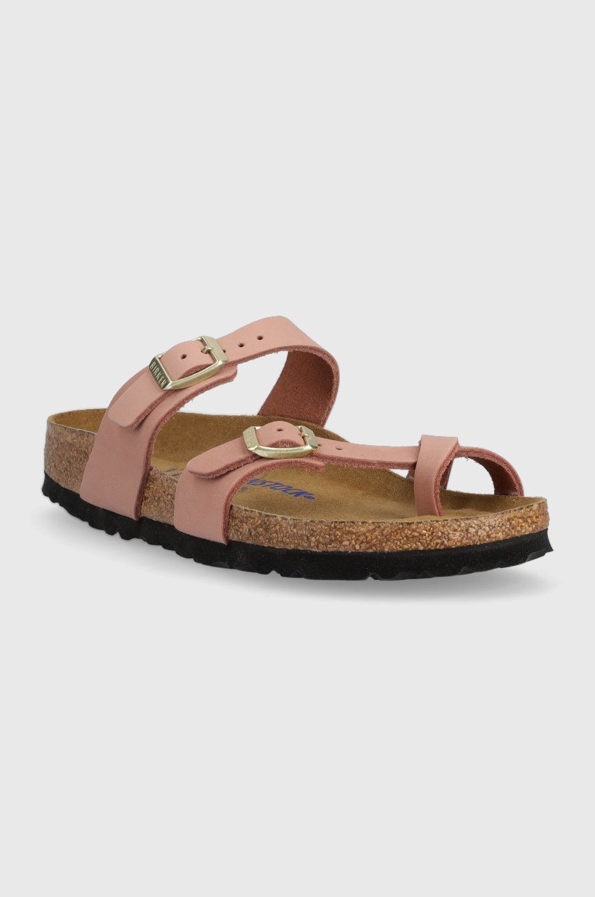 BIRKENSTOCK MAYARI VEGAN SILKY ROSE PAISLEY BIRKIBUC REGULAR