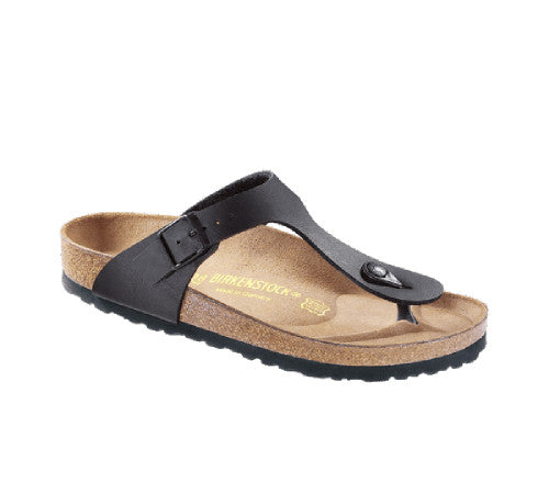 BIRKENSTOCK GIZEH BLACK BIRKO FLOR