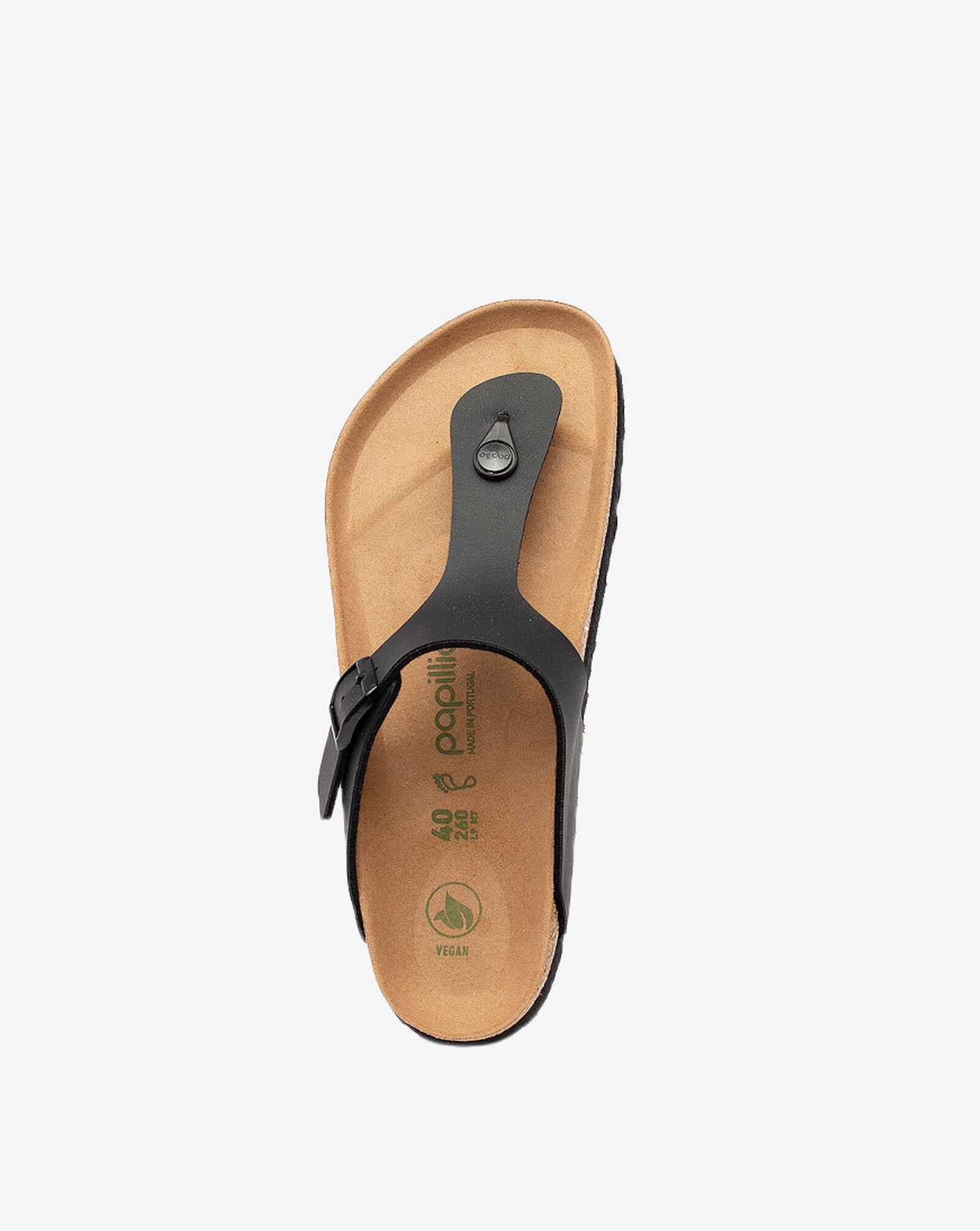 BIRKENSTOCK GIZEH PLATFORM VEGAN BLACK BIRKI FLOR REGULAR