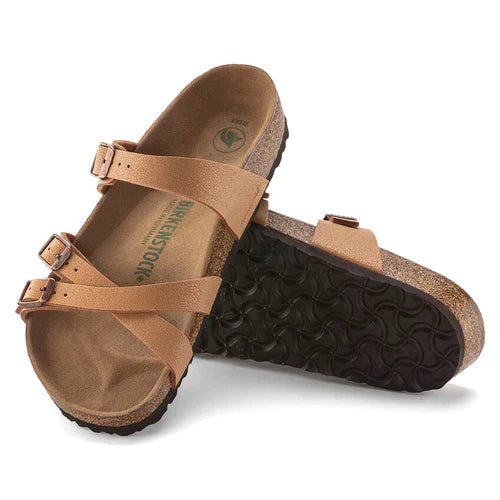 BIRKENSTOCK FRANCA VEGAN BLACK BIRKIBUC REGULAR