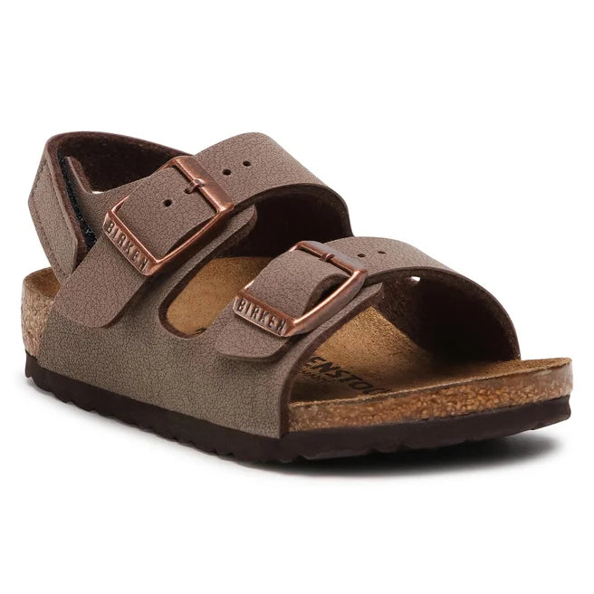 BIRKENSTOCK MILANO VEGAN DESERT DUST GRAY TAUPE MICROFIBER REGULAR