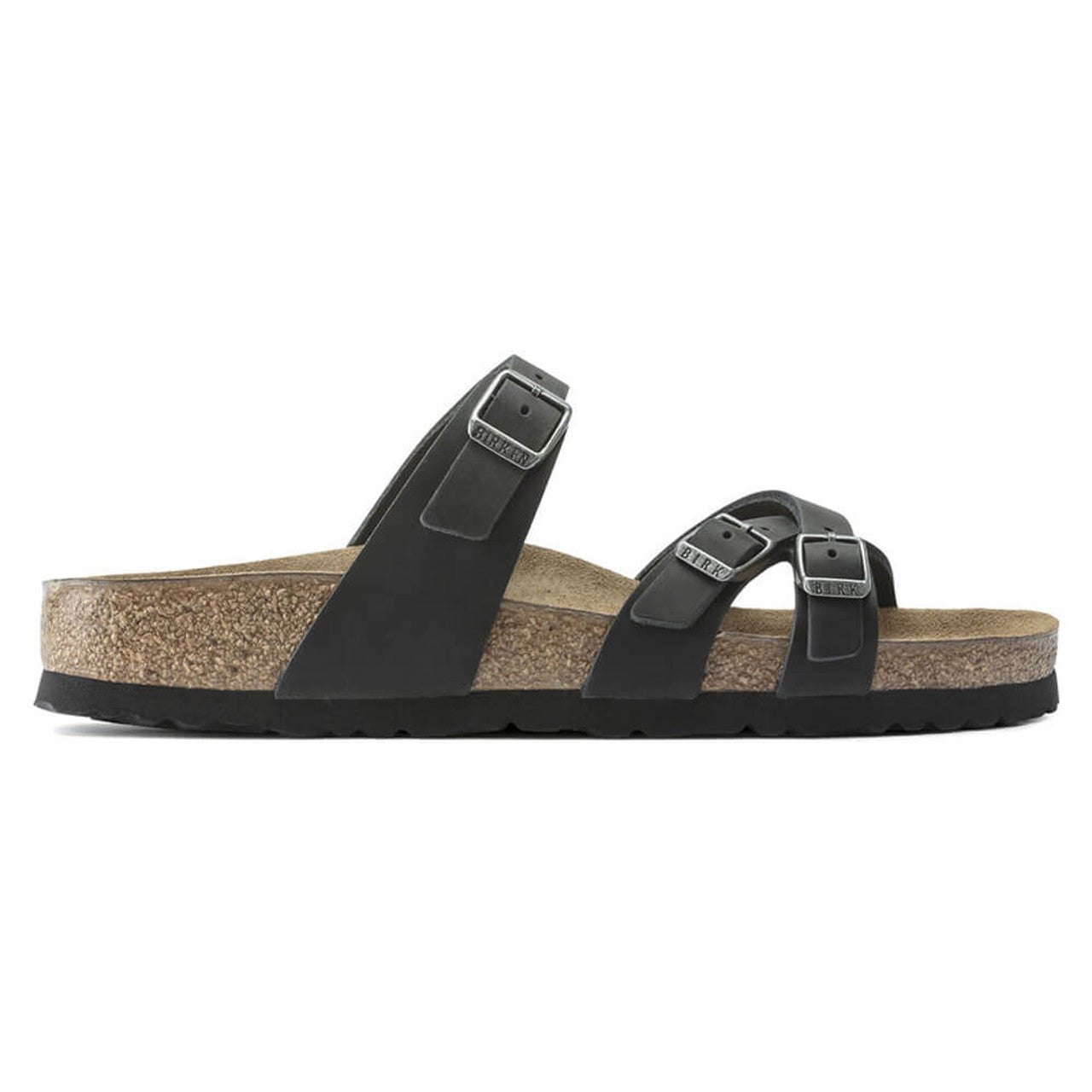BIRKENSTOCK FRANCA BLACK OIL LEATHER NARROW