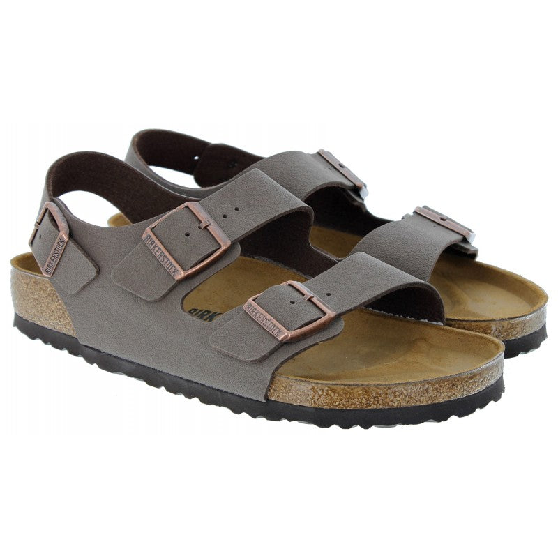 BIRKENSTOCK MILANO MOCHA BIRKIBUC REGULAR