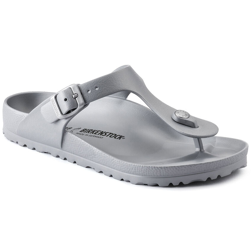 BIRKENSTOCK GIZEH METALLIC SILVER EVA