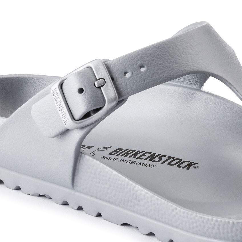 BIRKENSTOCK GIZEH METALLIC SILVER EVA