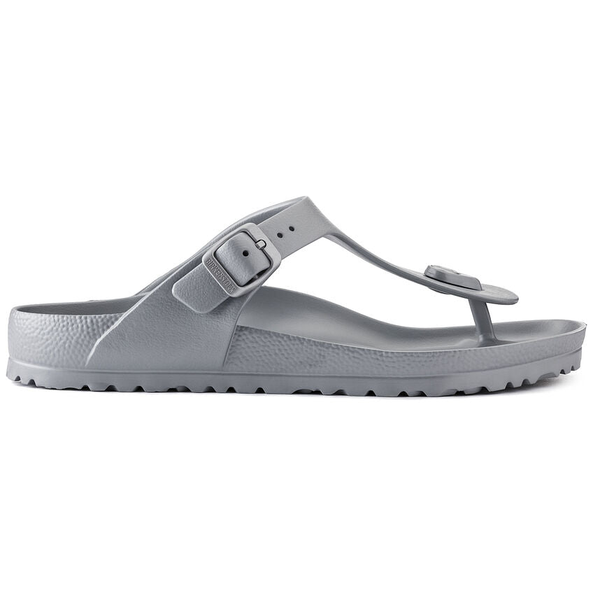 BIRKENSTOCK GIZEH METALLIC SILVER EVA