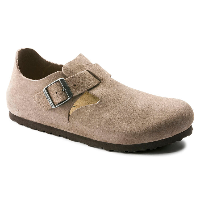 BIRKENSTOCK LONDON TAUPE SUEDE REGULAR