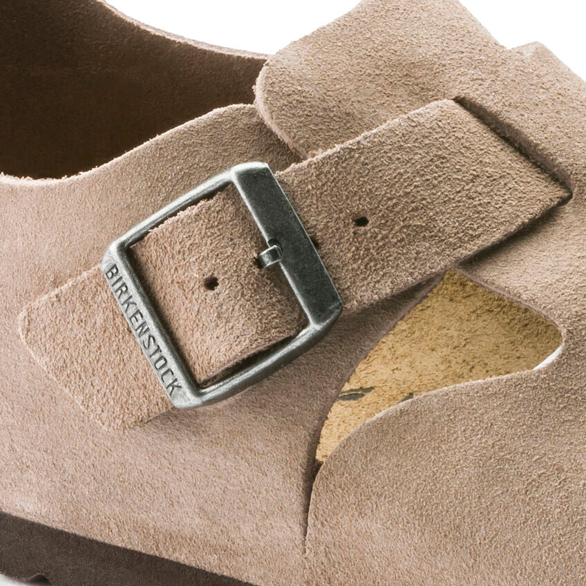 BIRKENSTOCK LONDON TAUPE SUEDE REGULAR