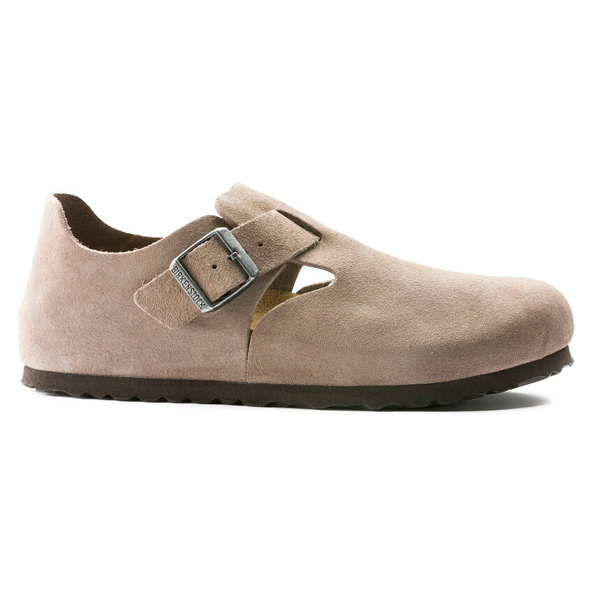 BIRKENSTOCK LONDON TAUPE SUEDE REGULAR