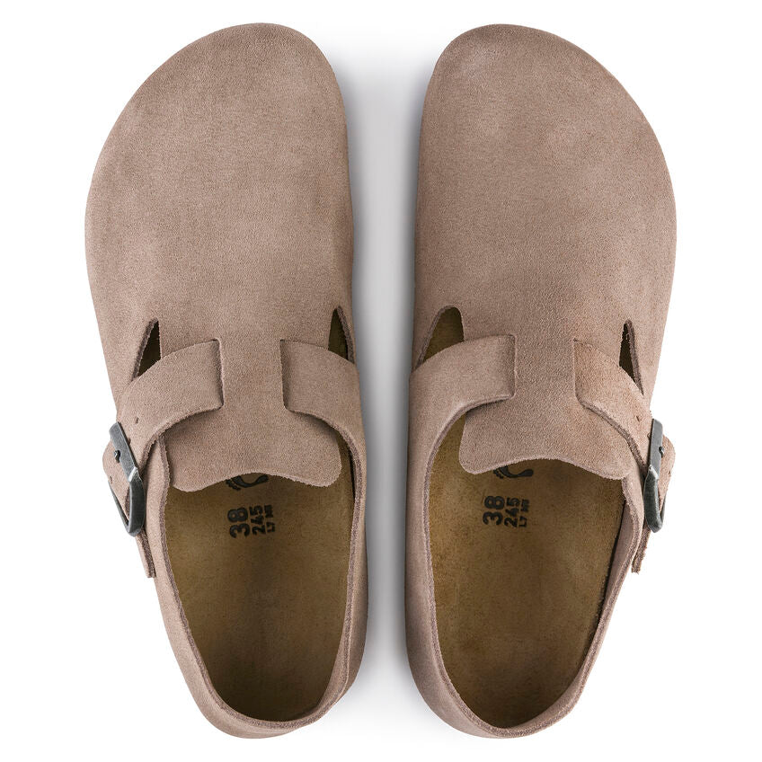 BIRKENSTOCK LONDON TAUPE SUEDE REGULAR